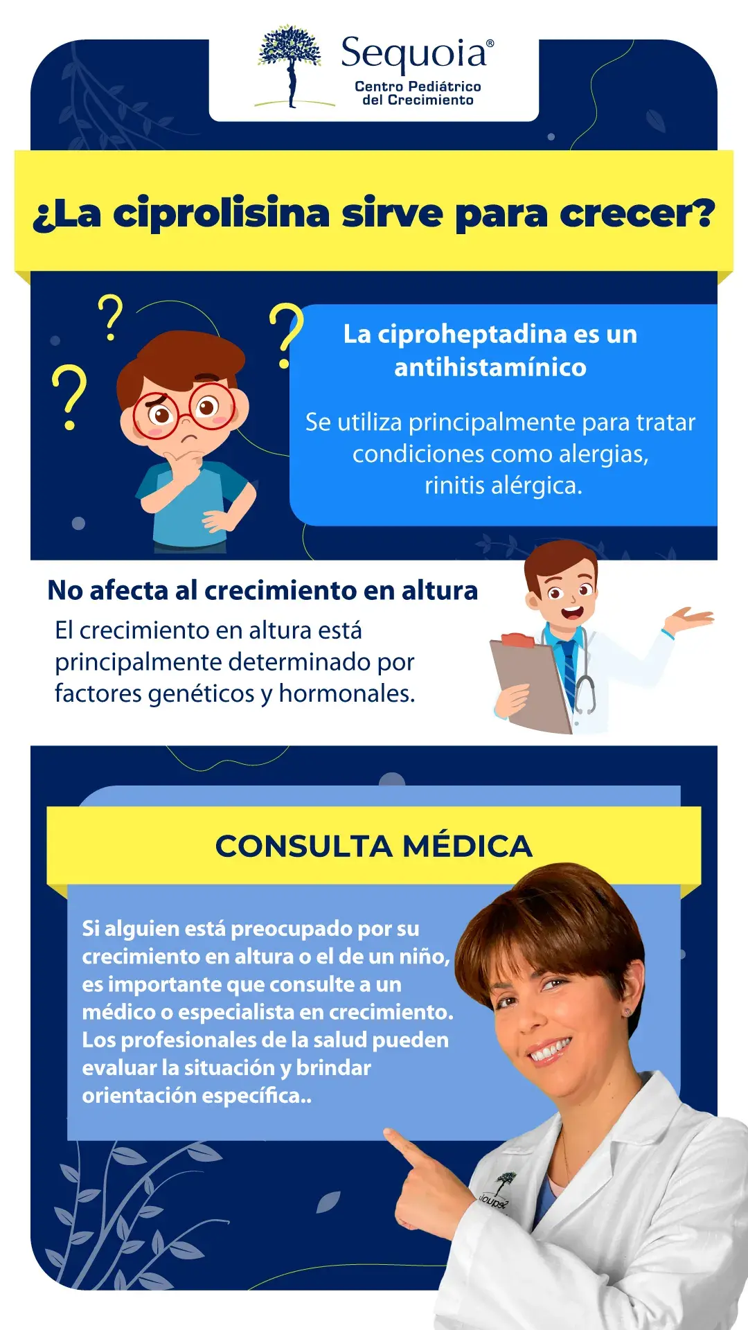 La ciprolisina sirva para crecer - infografía