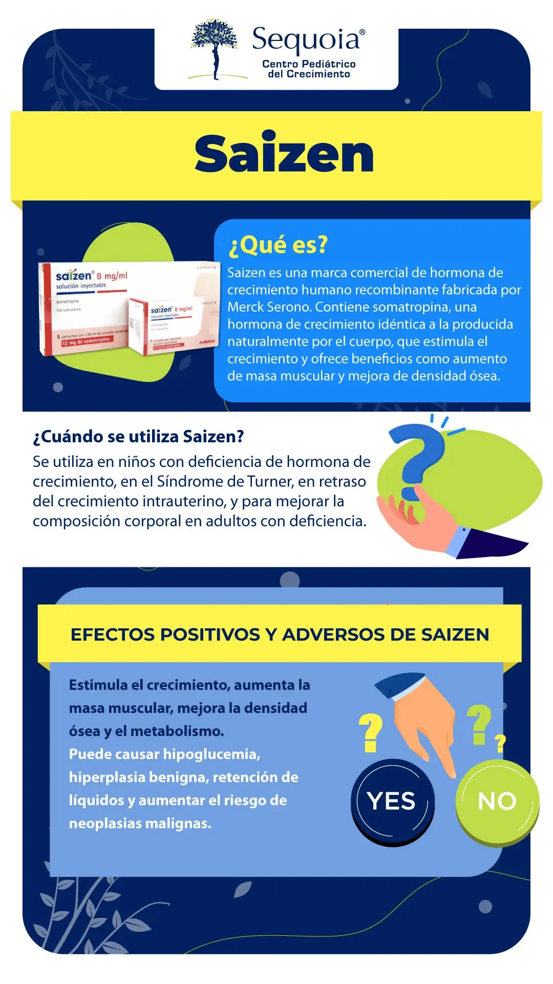 Saizen - infografía