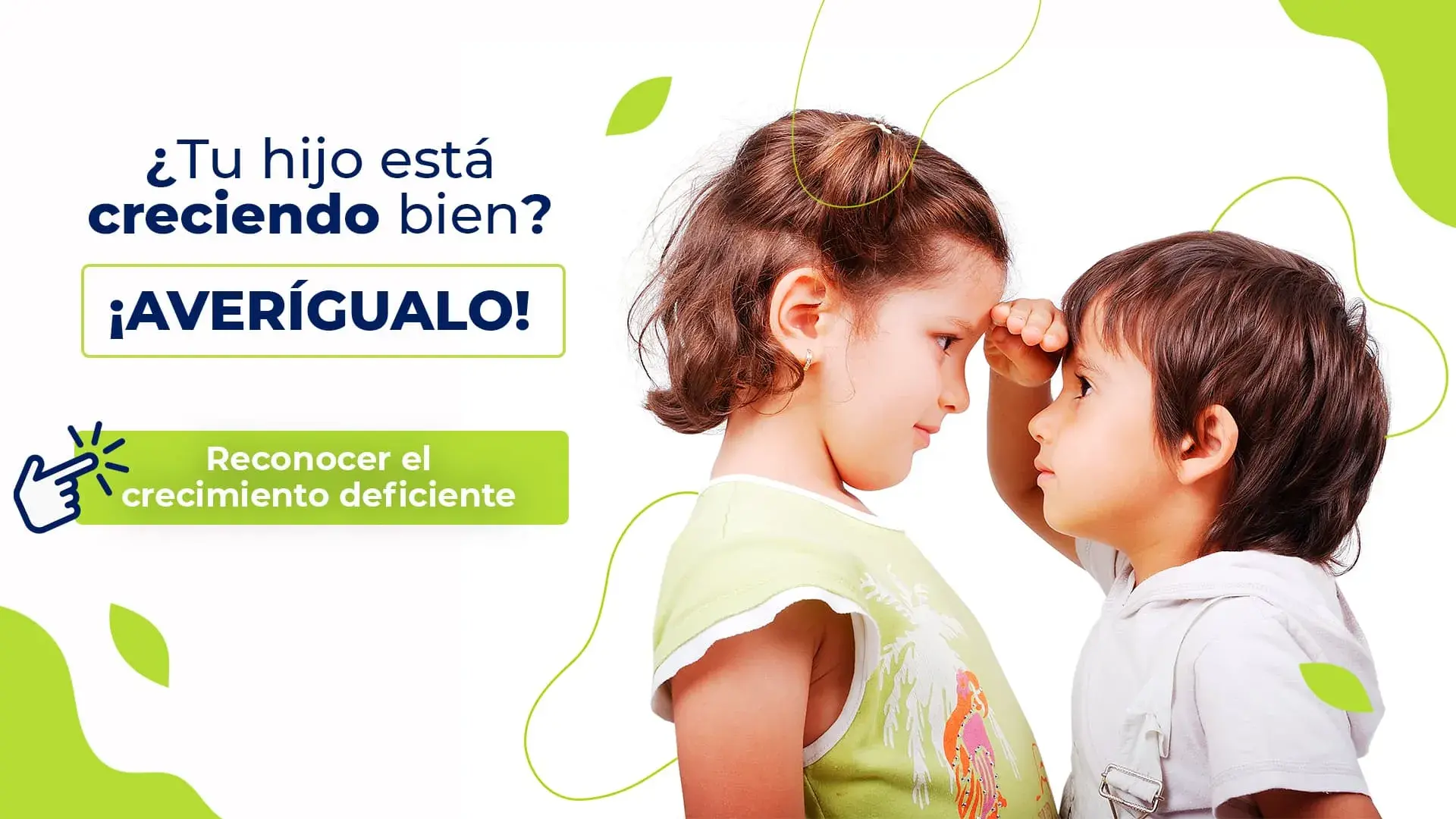 crecimiento correcto en niños