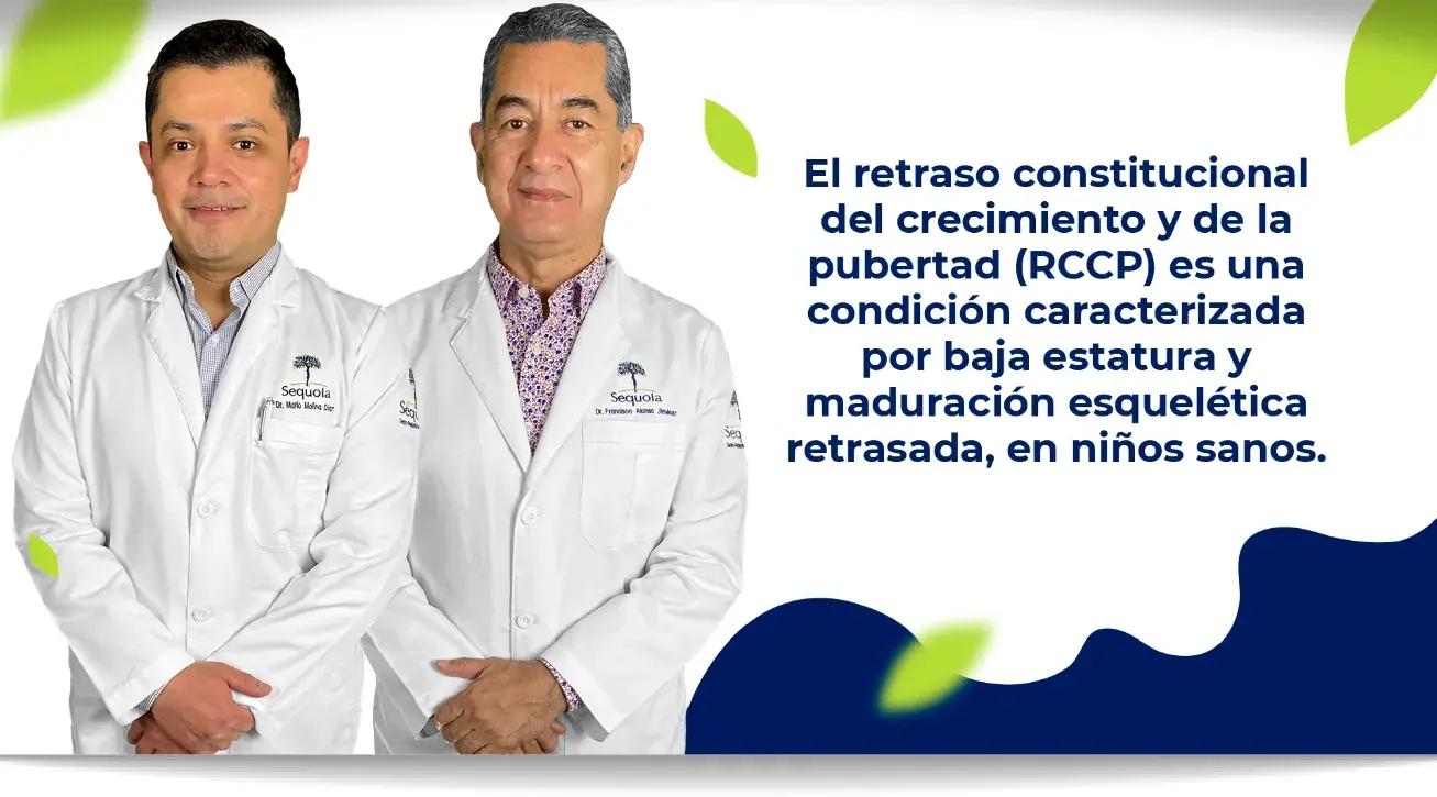 Banner informativo, retraso constitucional del crecimiento
