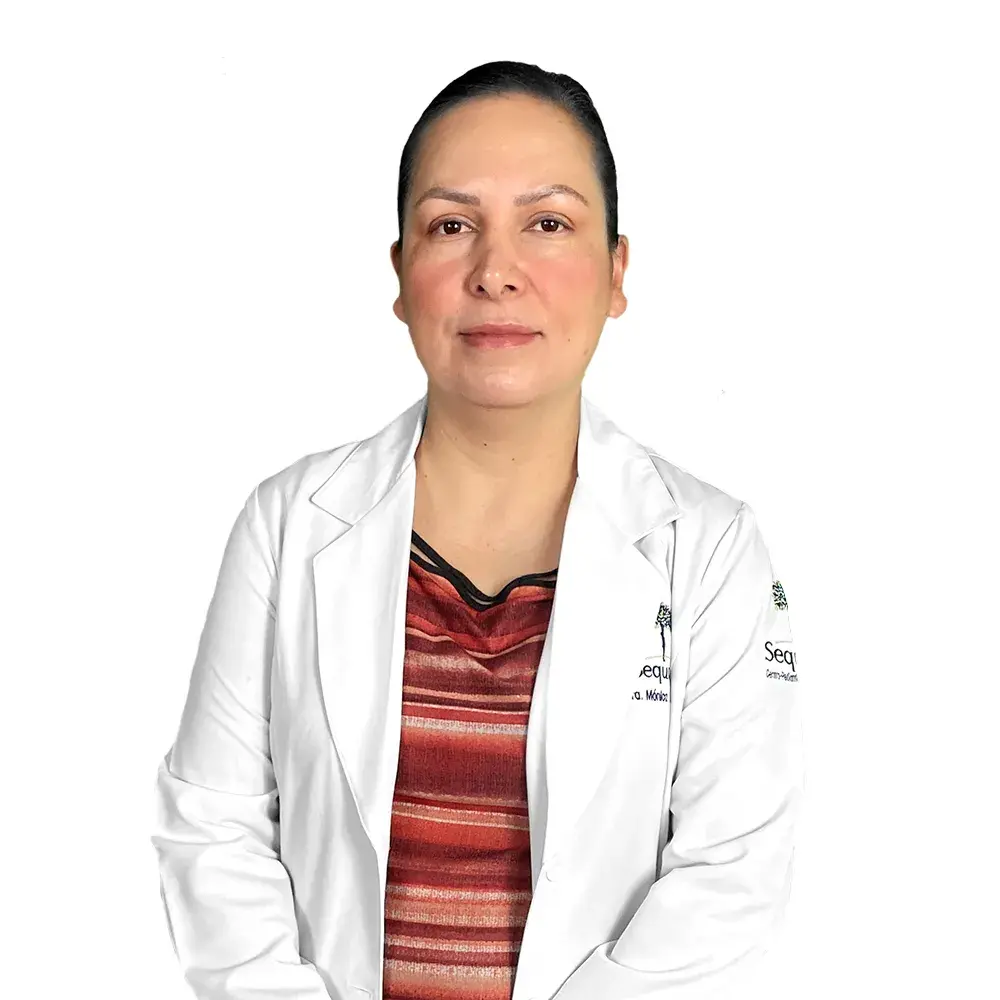Perfil de la doctora monica sequoia