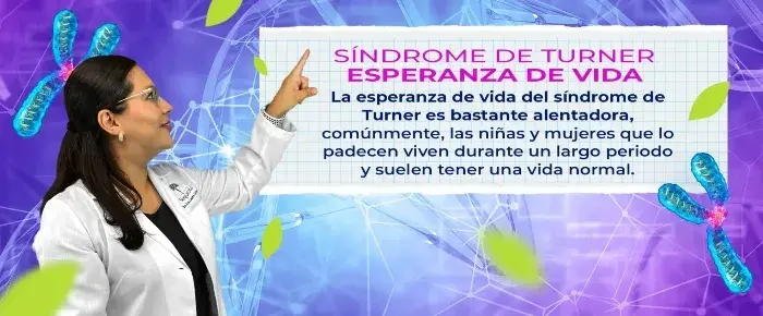 La vida de las niñas con síndrome de Turner es normal y larga. 