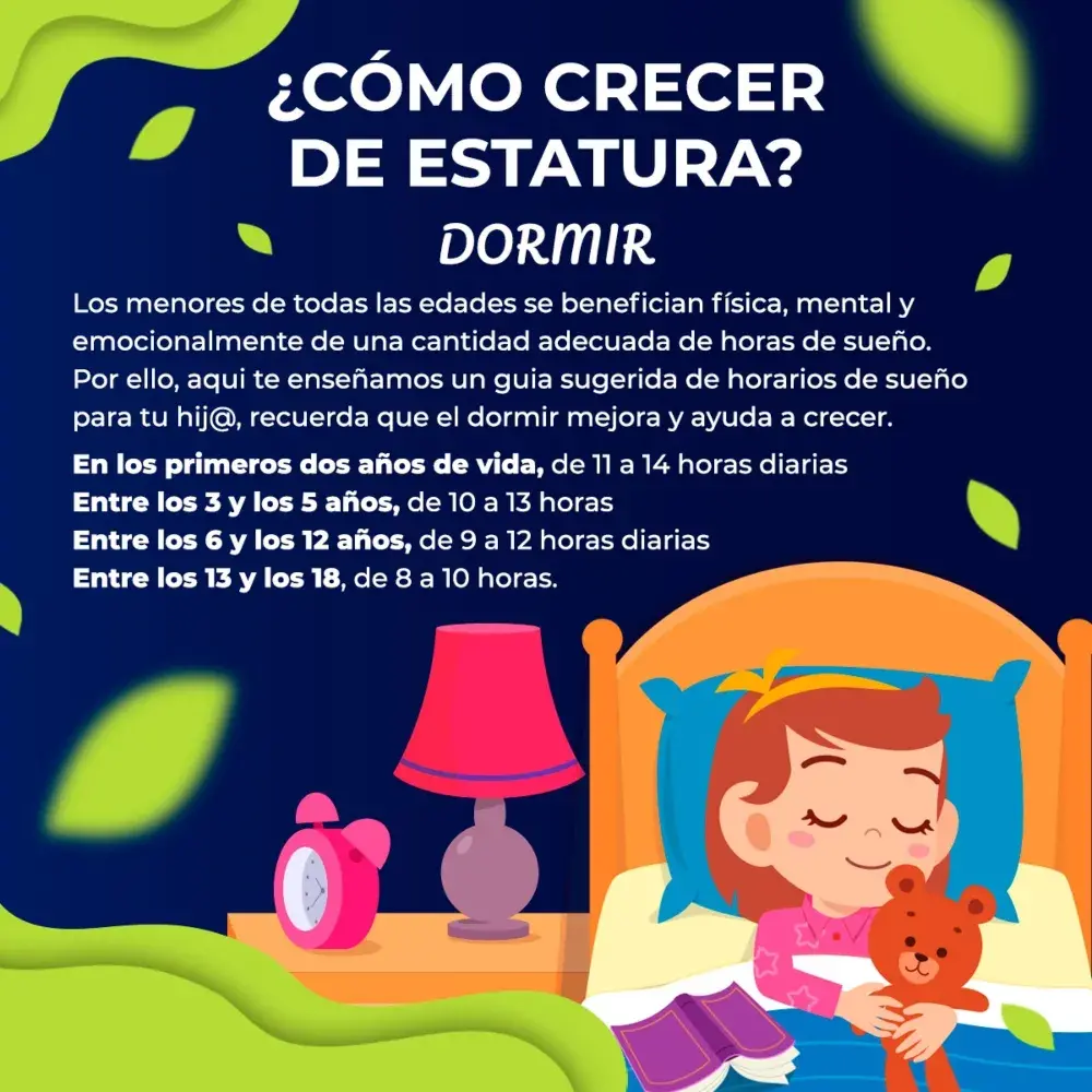 ¿Cómo crecer de estatura? - dormir