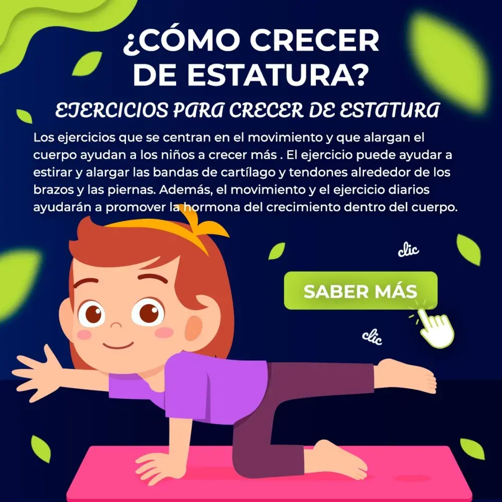 ¿Cómo crecer de estatura? - Ejercicios para crecer de estatura