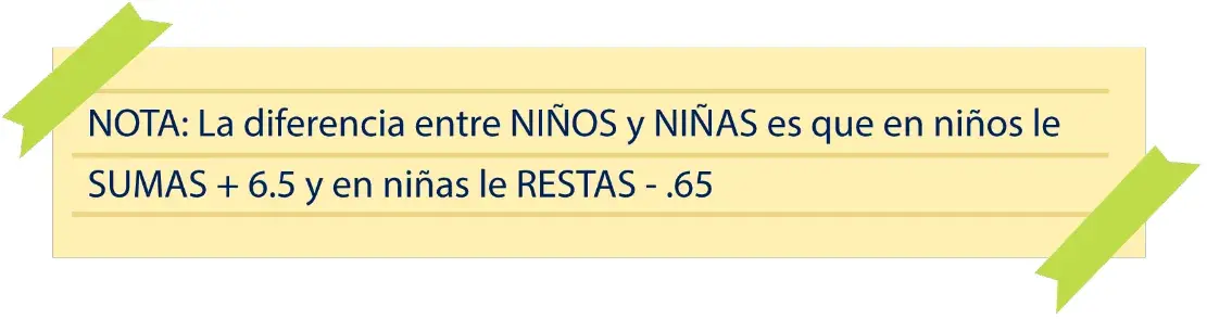 diferencia de altura entre niño y niña