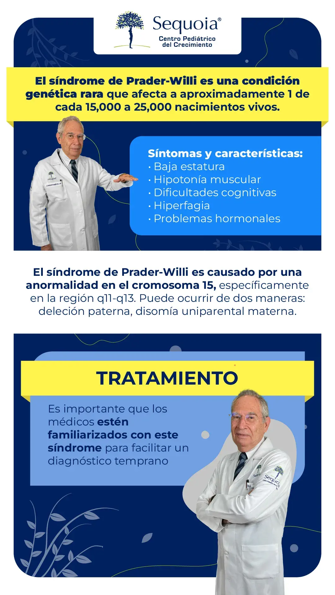 Síndrome de Prader Willi - Infografía