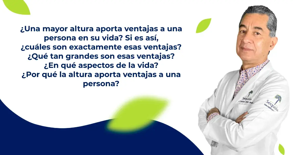 Importancia de ser más alto en ciertos aspectos de tu vida.